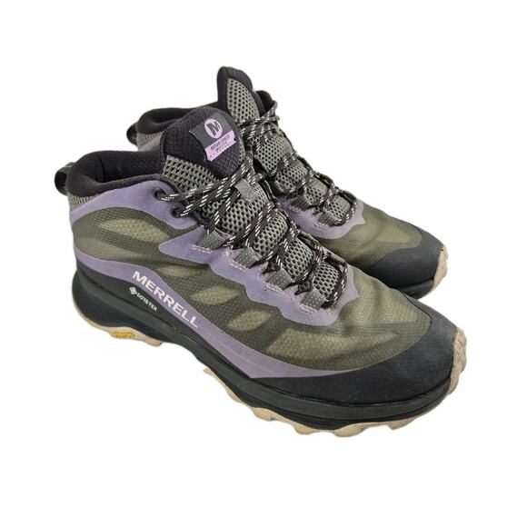 Merrell Moab Speed GTX Gore-Tex Hiking Shoes Women's Size 10.5 (J135416) - Picture 1 of 8